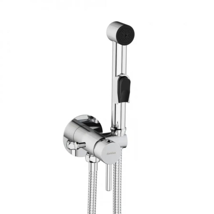 Смеситель монтируемый в стену, с гиг.душем и крючком 211000000 Option AM/PM - 1