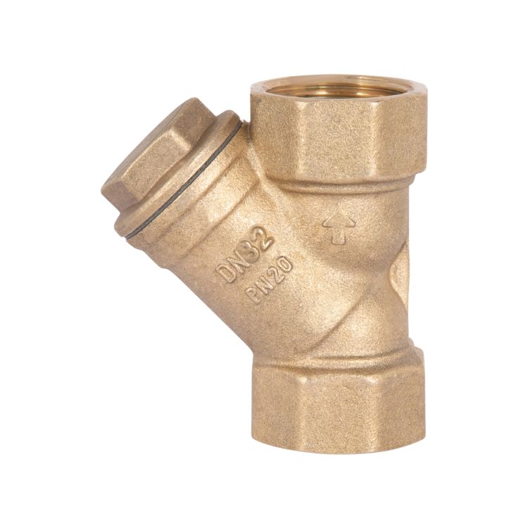 Фільтр косий Icma №50 грубої очистки 1 1/4&amp;quot;ВВ латунний 83050AG05 - 1
