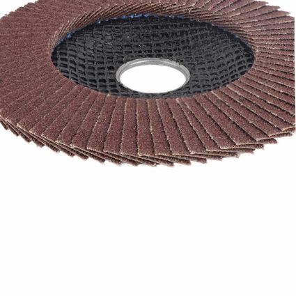 Круг лепестковый торцевой Т29 (конический) Ø125мм P80 Sigma (9172641) - 6