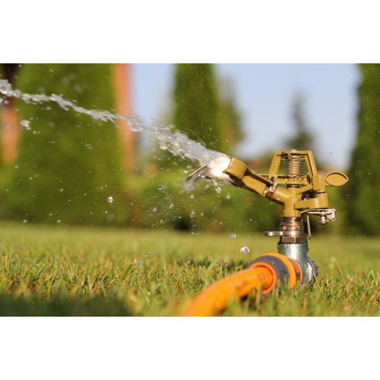 Дощувач Presto-PS зрошувач імпульсний для газону металевий (8105D-BL) - 7