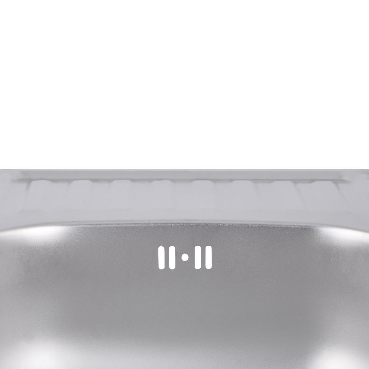 Кухонна мийка Brinex 5848 0,8 мм Satin (BRIN5848SAT08) - 7