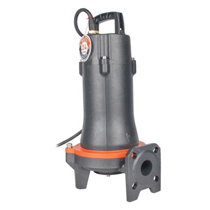 Насос канализационный 380В 2.2кВт Hmax 23м Qmax 400л/мин (с режущим механизмом) LEO 3.0 (7739633) - 2