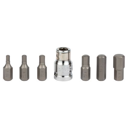 Набор бит HEX 1/2&amp;quot; 7шт S2 (пласт кейс) ULTRA (4013202) - 2