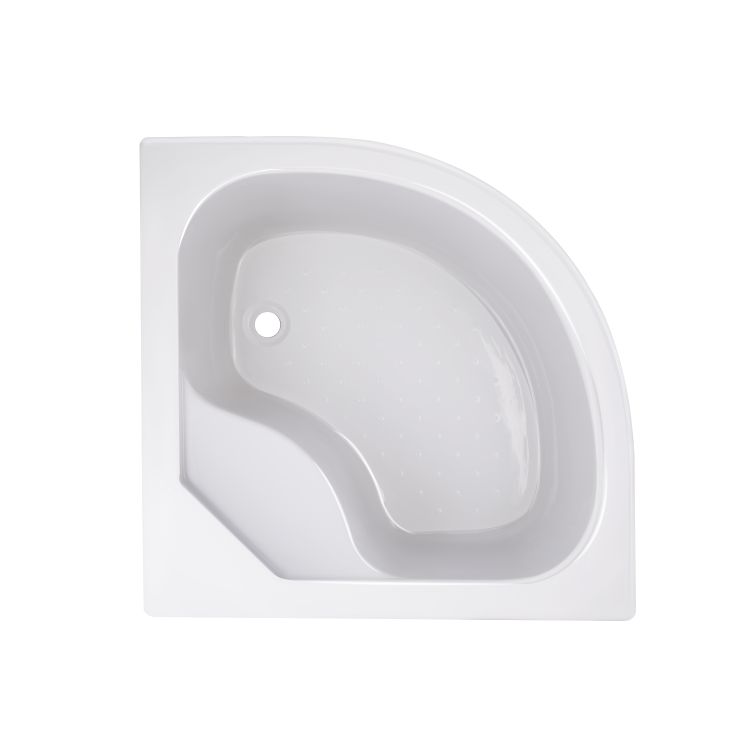 Душова кабіна напівкругла Lidz Latwa SC80x80 SAT HIGH FR 80х80 см + піддон з панеллю 80х80х41 KAPIELKA - 9