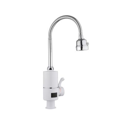 Проточний кран-водонагрівач для кухні на три режими Lidz Warm 062 LDWAR062WCR49099 White/Chrome - 1