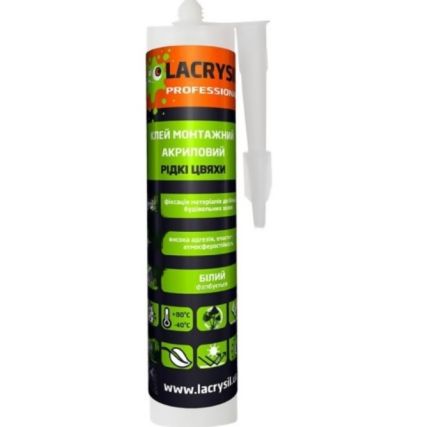 Жидкие гвозди LACRYSIL белый 0,4 кг - 1