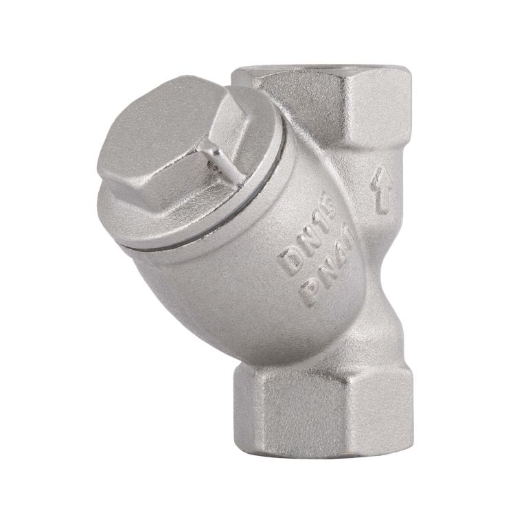 Фільтр грубої очистки Forte 1/2&amp;quot; ВВ косий д/води TAF124W15 Thermo Alliance - 1