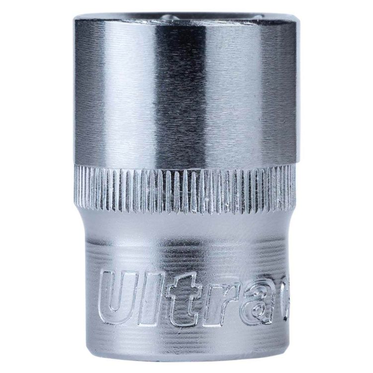 Насадка шестигранна коротка 1/2&amp;quot; 19мм CrV ULTRA (6070192) - 1