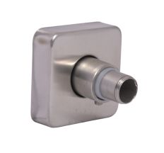 Кронштейн стійки Lidz (34,5х53х53) для душових систем Kubis 1033,1030 Nickel LDKUB3455353N49524