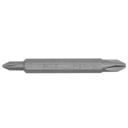 Набор бит двухсторонних PН1-PН2x60мм 1/4&amp;quot; 10шт S2 (пласт кейс) ULTRA (4011102) - 1