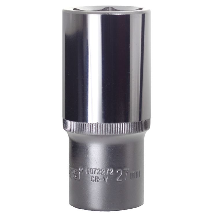 Насадка шестигранна довга 1/2&amp;quot; 27мм CrV ULTRA (6072272) - 1