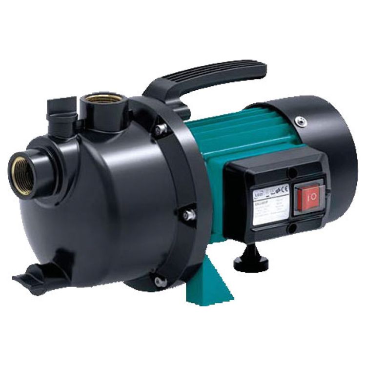 Насос відцентровий самовсмоктуючий 0.6 кВт Hmax 35м Qmax 50л/хв пластик LEO (775306) - 1