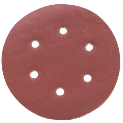 Шлифовальный круг 6 отверстий Ø150мм P320 (10шт) Sigma (9122331) - 1