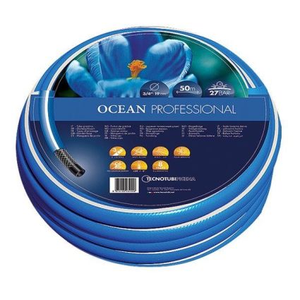 Шланг садовый Tecnotubi Ocean для полива диаметр 1/2 дюйма, длина 50 м (OC 1/2 50) - 1