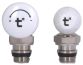 Комплект кранов д/советов. угловых 1/2&amp;quot; Standart TAS232W15 Thermo Alliance - 2