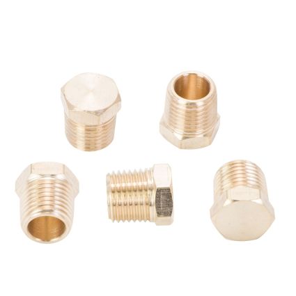 Заглушка с наружным резьбовым соединением 1/4&amp;quot; (латунь) Sigma (7025911) - 2