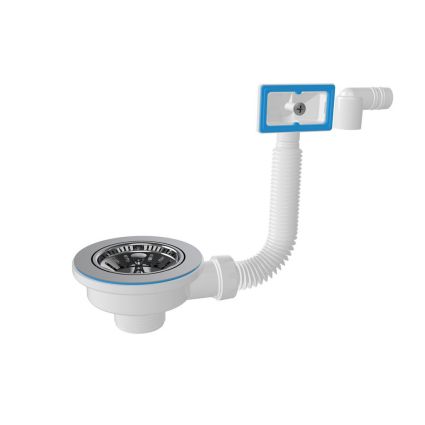 Выпуск для сифона 3 1/2 с переливом Nova 1039N - 1