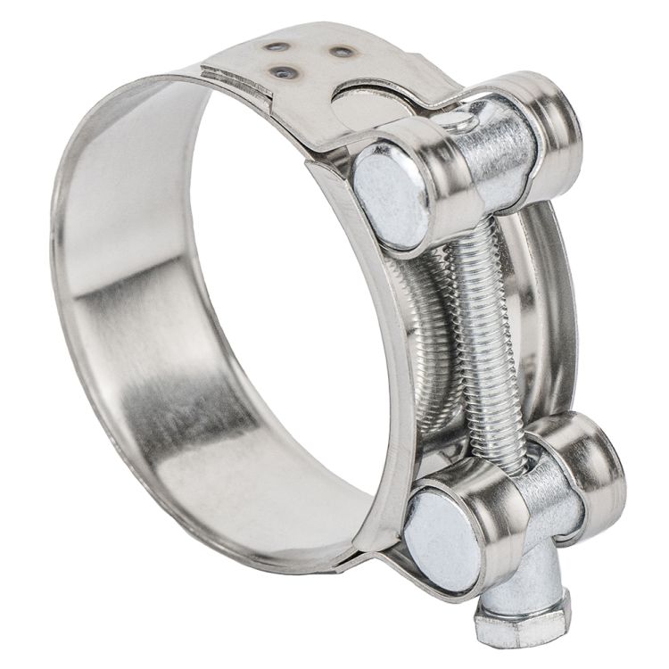 Хомут силовой нержавеющий 22мм Ø52-55мм SIGMA (2508171) - 1