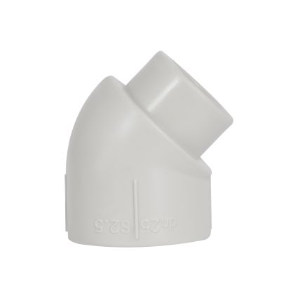 Коліно Blue Ocean 45 25х25 внутрішнє/зовнішнє - 5