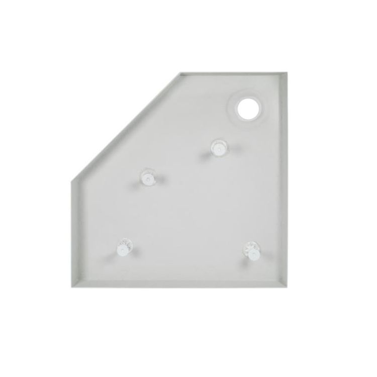 Душ.кабина пятиугол.90x90x212 см Scorpio CRM10995-AC6,стекло 6мм Pear + поддон низкий.12см Diamond Qtap - 5