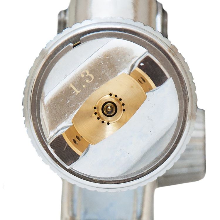 Краскораспылитель HVLP Ø1,3мм (хром) с в/б (пласт) Sigma (6812131) - 6