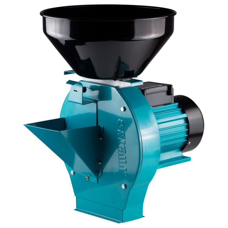Подрібнювач зерна 1.8 кВт до 250кг/год (зернові, коренеплоди) Sigma (5381331) - 1