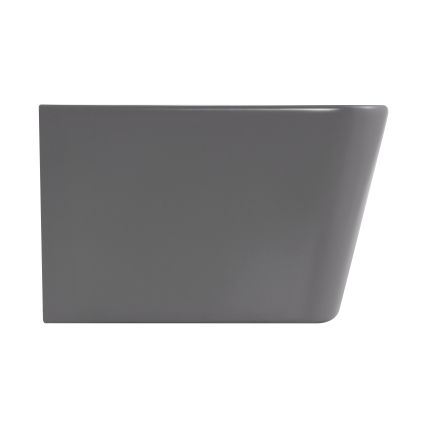 Біде підвісне Qtap Tern 520x350x330 мм, Stone grey QT17551303GSG - 4
