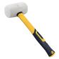 Киянка резиновая белая 680г фиберглассовая рукоятка SIGMA (4317311) - 2