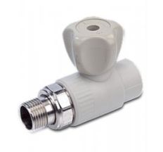 Кран радіаторний ABS 20 прямий