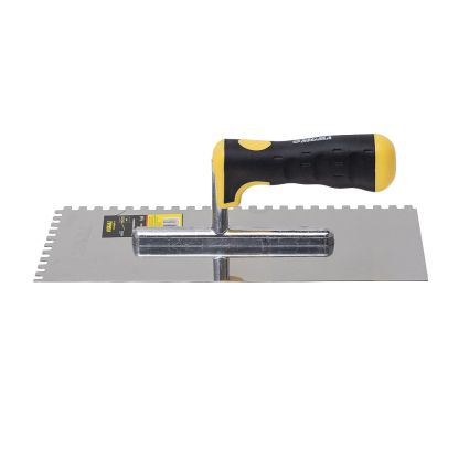 Гладилка нержавіюча штукатурна c зубом Profi 280мм×130мм 6×6мм Sigma (8327521) - 4