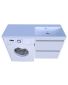 Тумба 1250x460x890 Jamaica R+ ум. Amelia R 1245 (поличка зліва) Fancy Marble - 2
