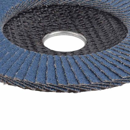 Круг пелюстковий торцевій Т27 (прямий) ZA Ø125мм Р60 Sigma (9173031) - 5