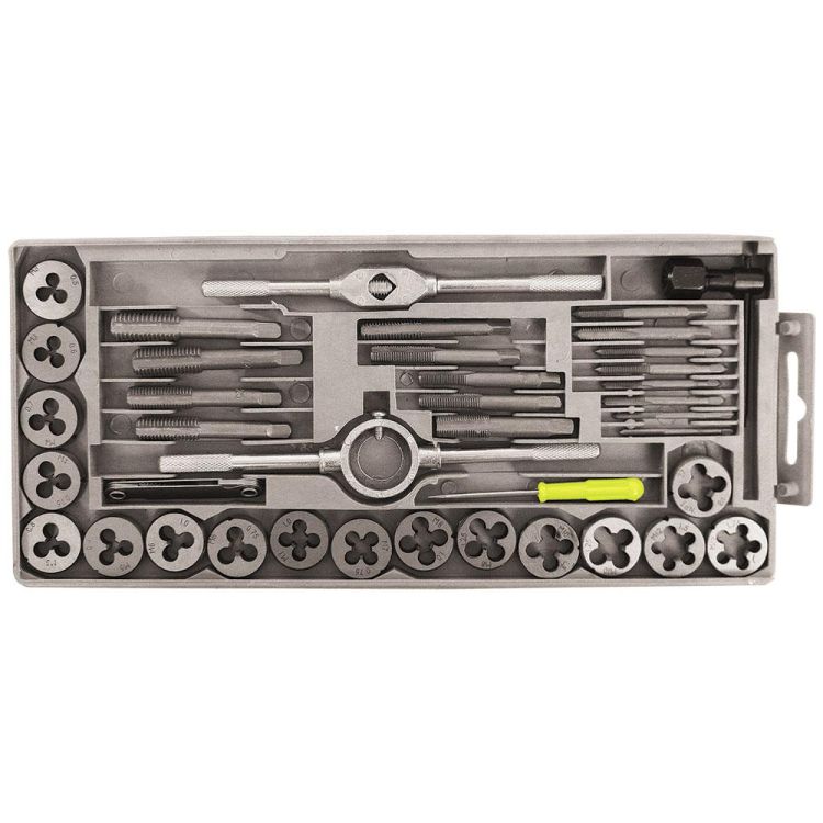 Набір плашок і мітчиків 40шт (кейс) Sigma 1601041 - 1