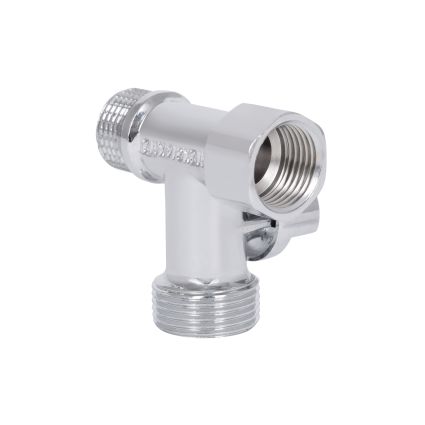 Кран проходной 1/2н*3/4н*1/2в SF186W152015 Forte - 3