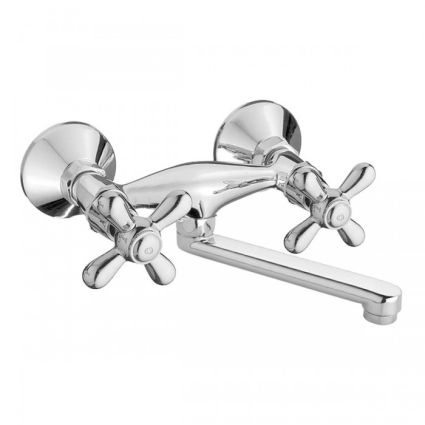 Смеситель д/кухонной мойки Dominox 361 хром HAIBA - 1