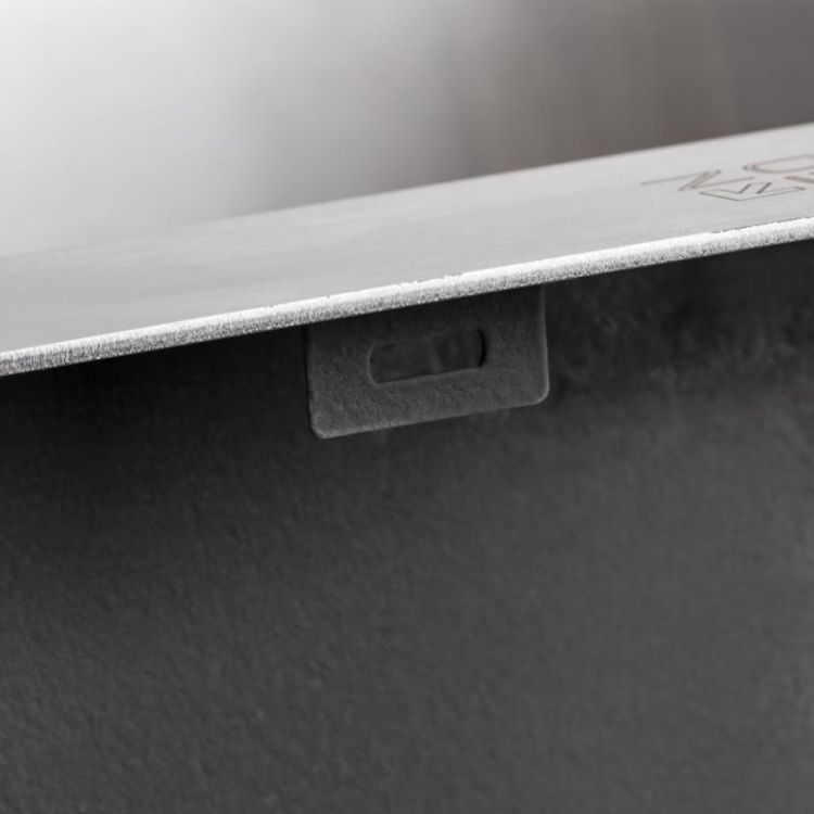 Кухонна мийка Lidz H5045 Brush 3.0/1.0 мм (LIDZH5045BRU3010) - 8