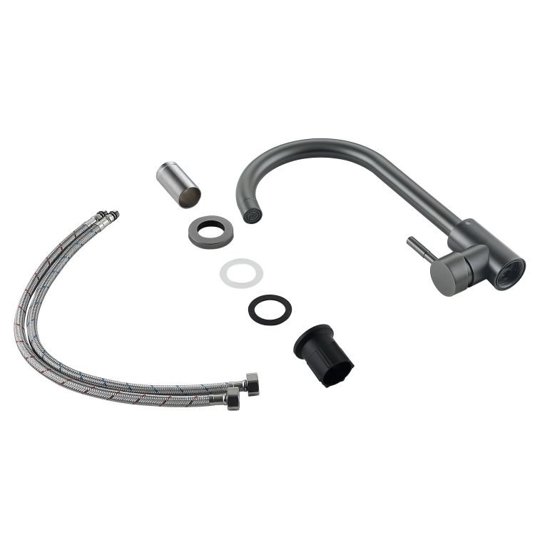 Змішувач для кухні Lidz Aria 015F (k35) LDARI015FGRP49559 Graphite - 7