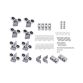Душова кабіна напівкругла Lidz Latwa SC80x80 SAT HIGH FR 80х80 см + піддон з панеллю 80х80х41 KAPIELKA - 8