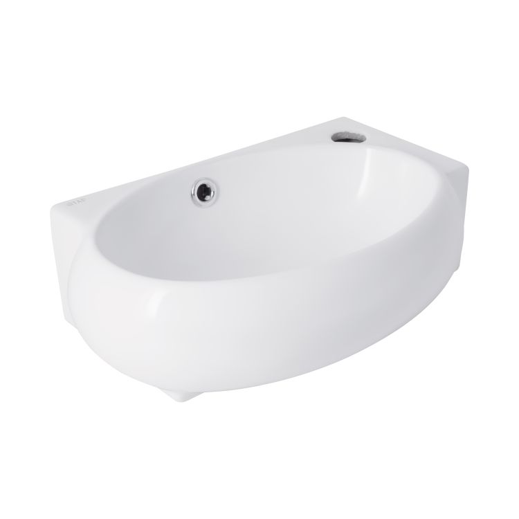 Раковина Qtap Leo 420x280x150 White QT11111008RW - 1