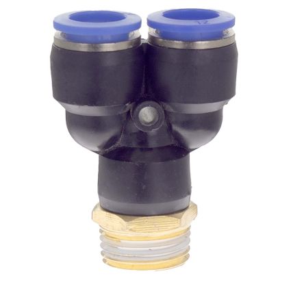 Штуцер цанговый (Y-образный) Ø12*12*12мм МТ 1/2&amp;quot; Sigma (7027911) - 2