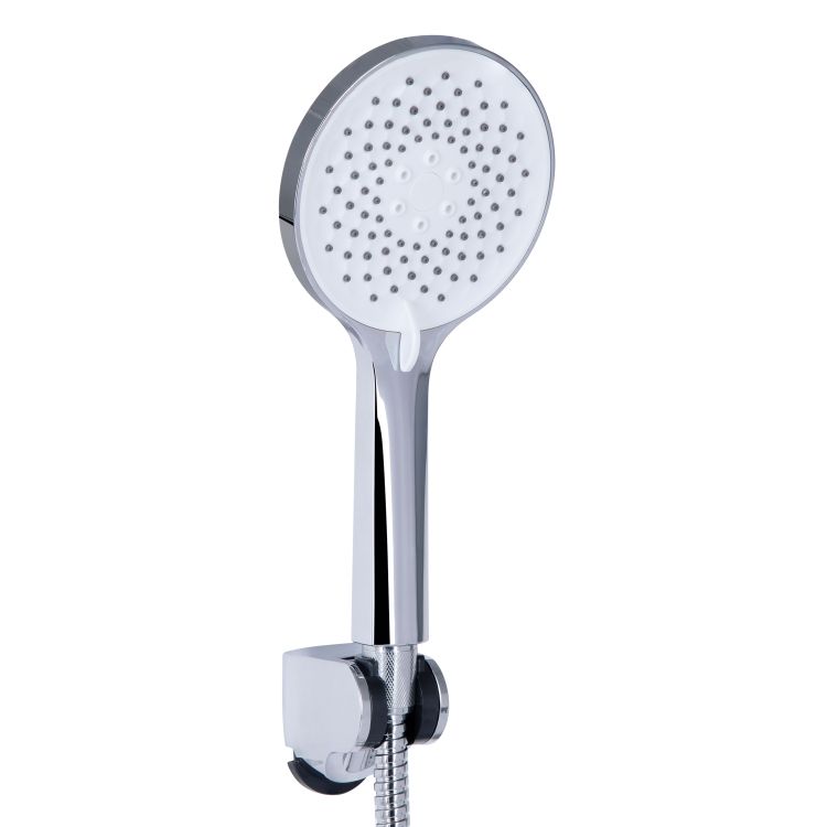 Смеситель для ванны Taurus с длинным поворотным изливом (с душевым гарнитуром) QTTAU260CRM45663 Chrome Qtap - 5