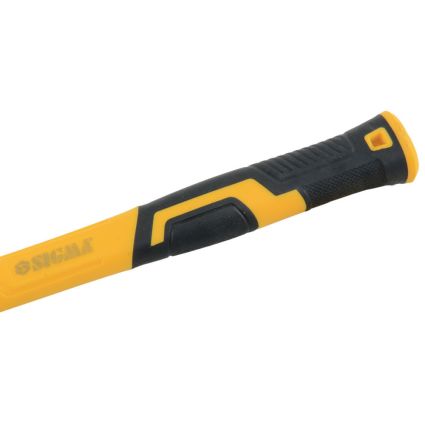 Киянка резиновая чёрная 340г фиберглассовая рукоятка SIGMA (4317351) - 5