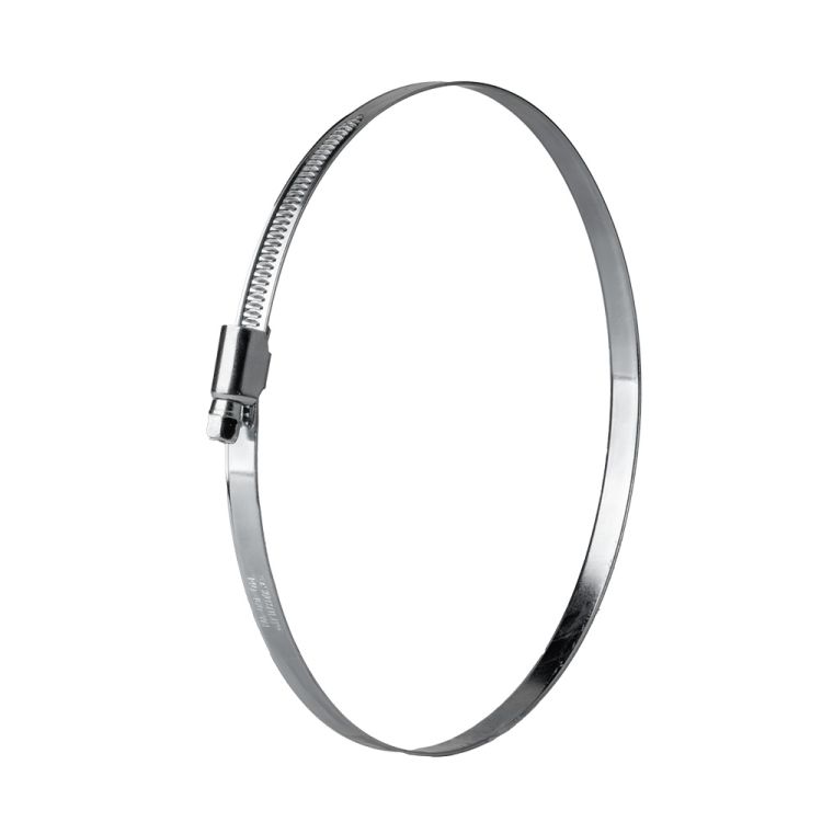 Хомут червячный оцинкованный 9мм D140-160мм 10шт Sigma (2511221) - 4