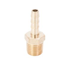Штуцер для шлангу з зовнішнім різьбовим з'єднанням 6мм 1/4" (латунь) Sigma (7023421)