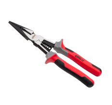 Длинногубцы многофункциональные со съемником изоляции 225мм AWG 8, 10, 12, 14, 16 (1.28-3.27мм) CrV ULTRA (4357972)