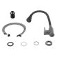 Змішувач для кухні Lidz Aria 015F31 (k35) з гнучким виливом LDARI015F31BGRP49566 Graphite/Black - 8