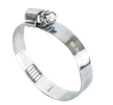 Хомут червячный оцинкованный 12,7мм D46-70мм 10шт Grad (2511455)