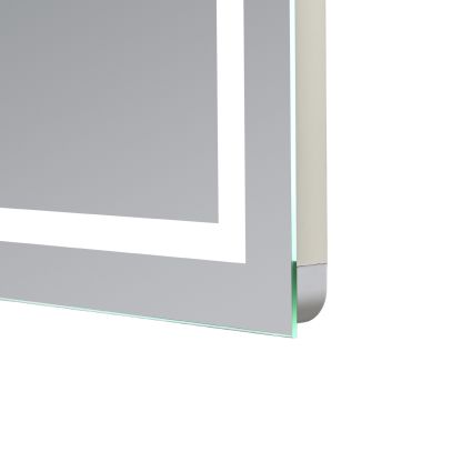 Дзеркало Qtap Mideya (MI1) 800x800 з LED-підсвічуванням Touch, з антизапотіванням, димером, рег. яскравості QT2078NCF808048477 - 4