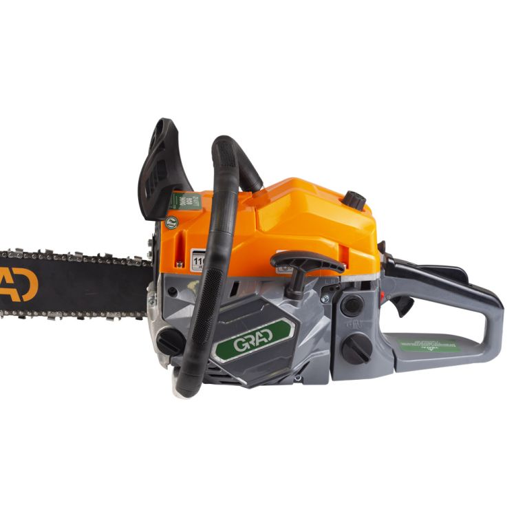 Бензопила цепная 2.6кВт шина 45см шаг цепи 0.325 GRAD (5605935) - 7