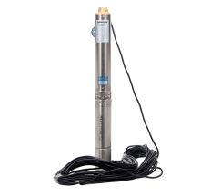 Насос центробежный скважинный 1.1кВт H 87(66)м Q 100(60)л/мин Ø102мм (кабель 45м) AQUATICA (DONGYIN) (777474)